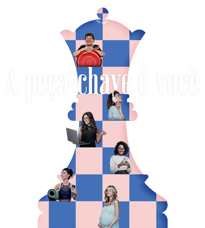 A peça-chave é você