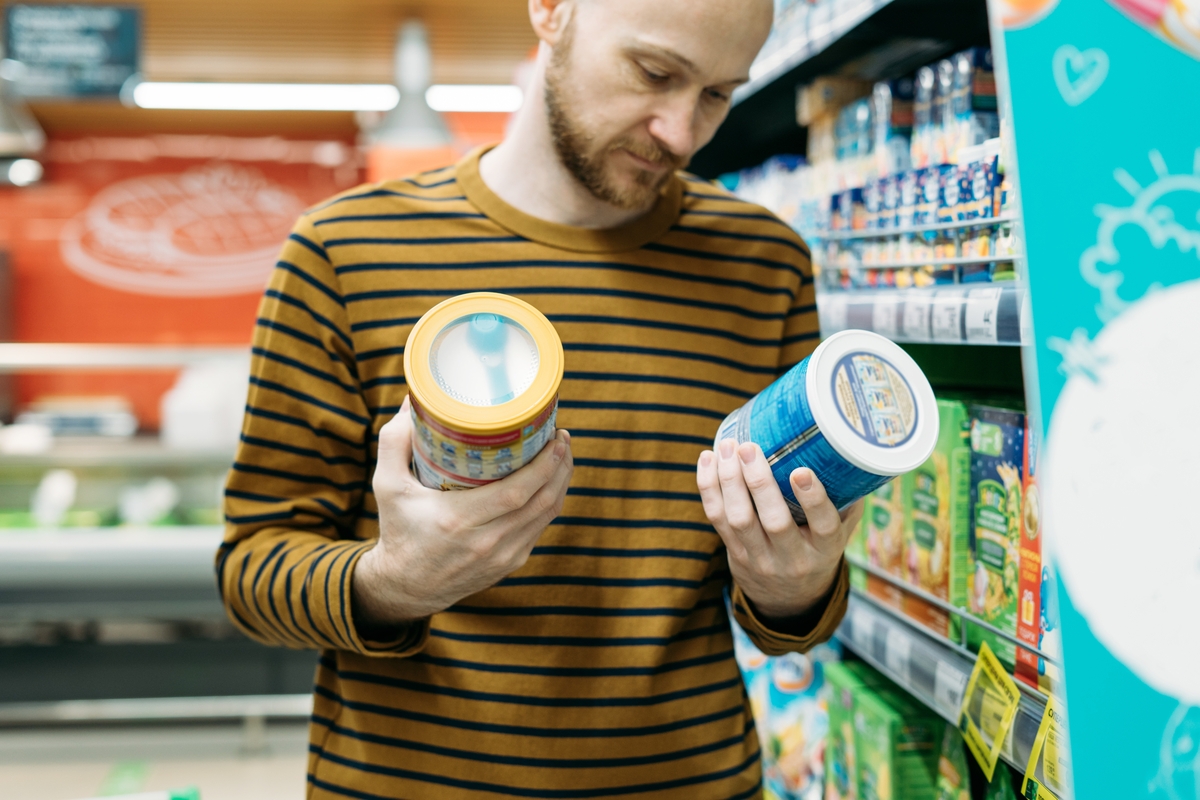 rótulos de alimentos